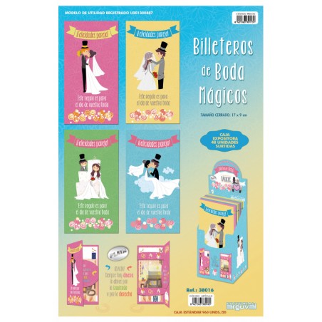 Carteira mágica casamento