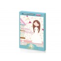 Livro de comunhão + caneta + bateria para meninas