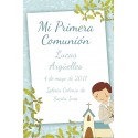Pacote de 24 estampas de igreja infantil de comunhão
