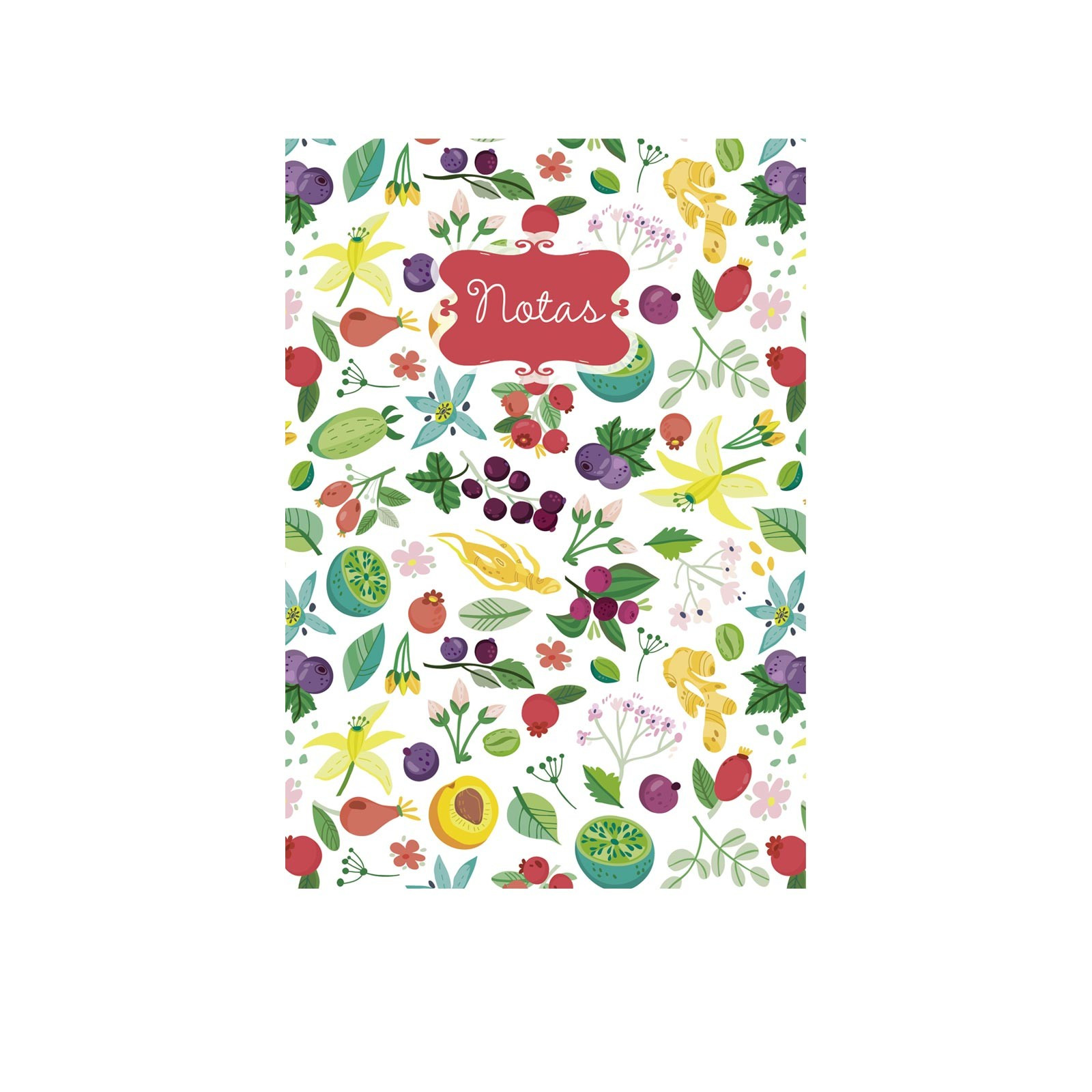 Caderno a6 frutas