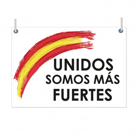 Bandeira da Espanha unidos somos mais fortes