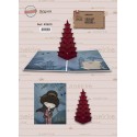 Postal 3d origami anekke china