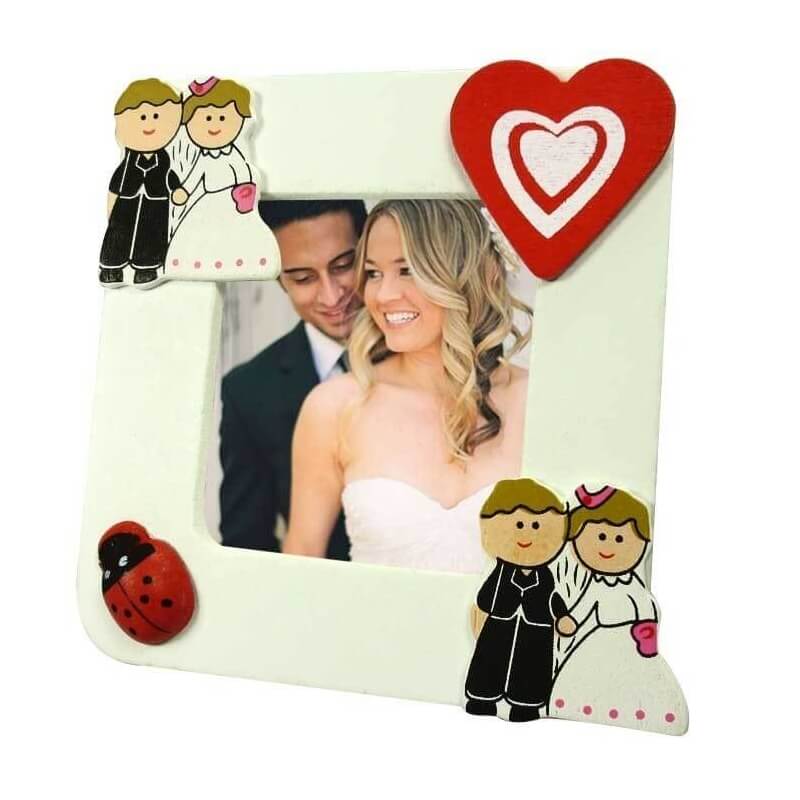 Porta-retratos de casamento