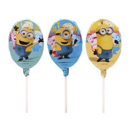 Pirulitos De Chocolate Minions 30 Gr