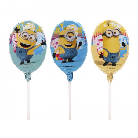 Pirulitos de chocolate minions 30 gr