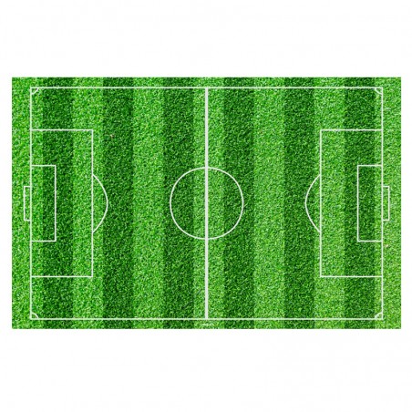 Campo de futebol de folha comestível 20x30cm zero