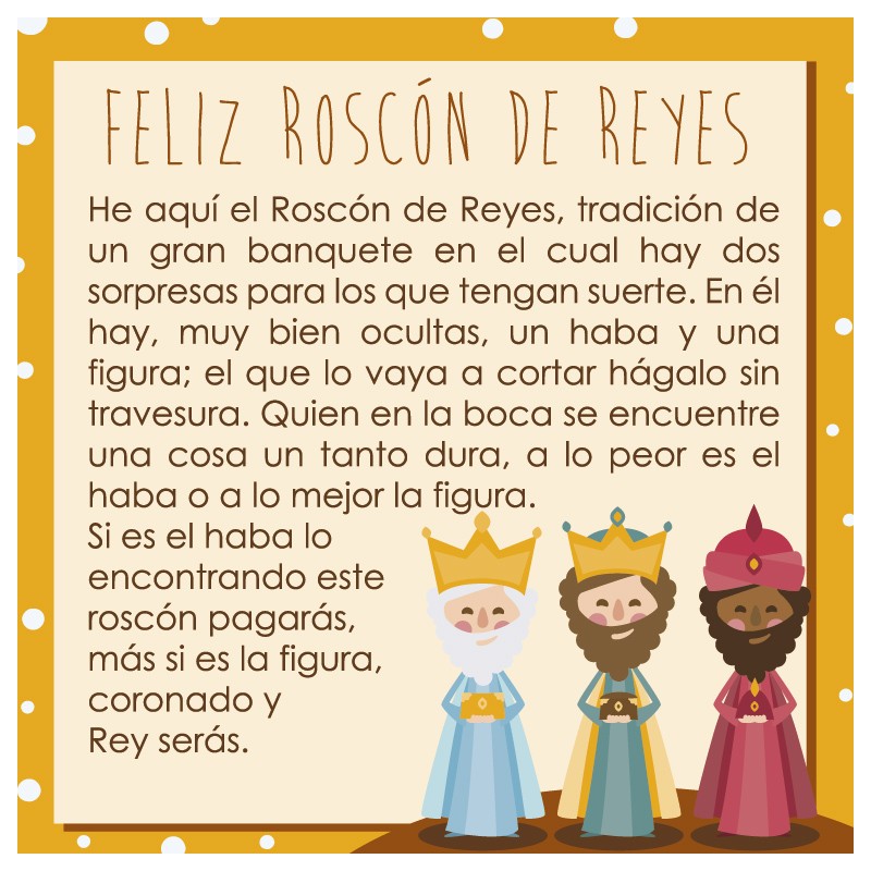 Cartão roscon espanhol novo
