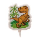 Vela de aniversário dinossauro 2D