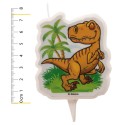 Vela de aniversário dinossauro 2D