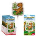Vela de aniversário dinossauro 2D