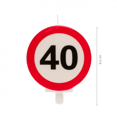 Vela 40 anos sinal proibido