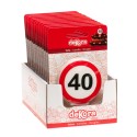 Vela 40 anos sinal proibido