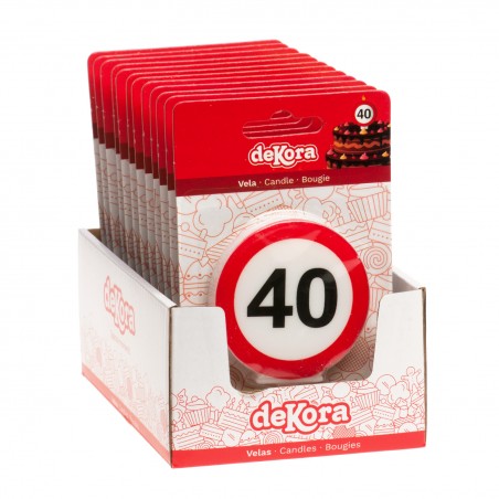 Vela 40 anos sinal proibido