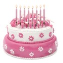 Blister 8 velas palito princesas 9cm