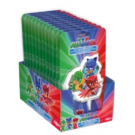Vela de Aniversário PJ Masks – Ideal para Festas Infantis