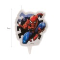 Vela de aniversário do Spiderman Decoração ideal para festas infantis