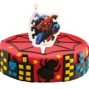 Vela de aniversário do Spiderman Decoração ideal para festas infantis