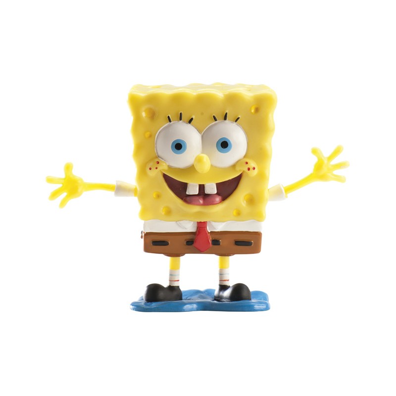 Figura pequena para bolo do Bob Esponja