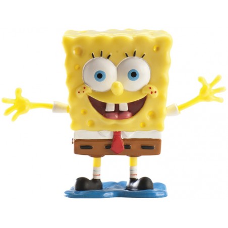 Figura pequena para bolo do Bob Esponja