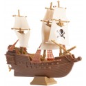 Barco pirata para decoração de bolos