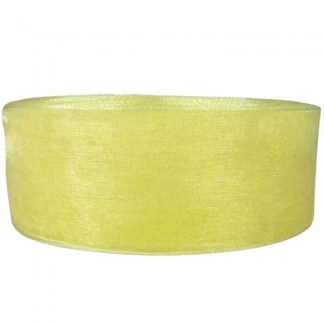 Rolos de fita de organza
