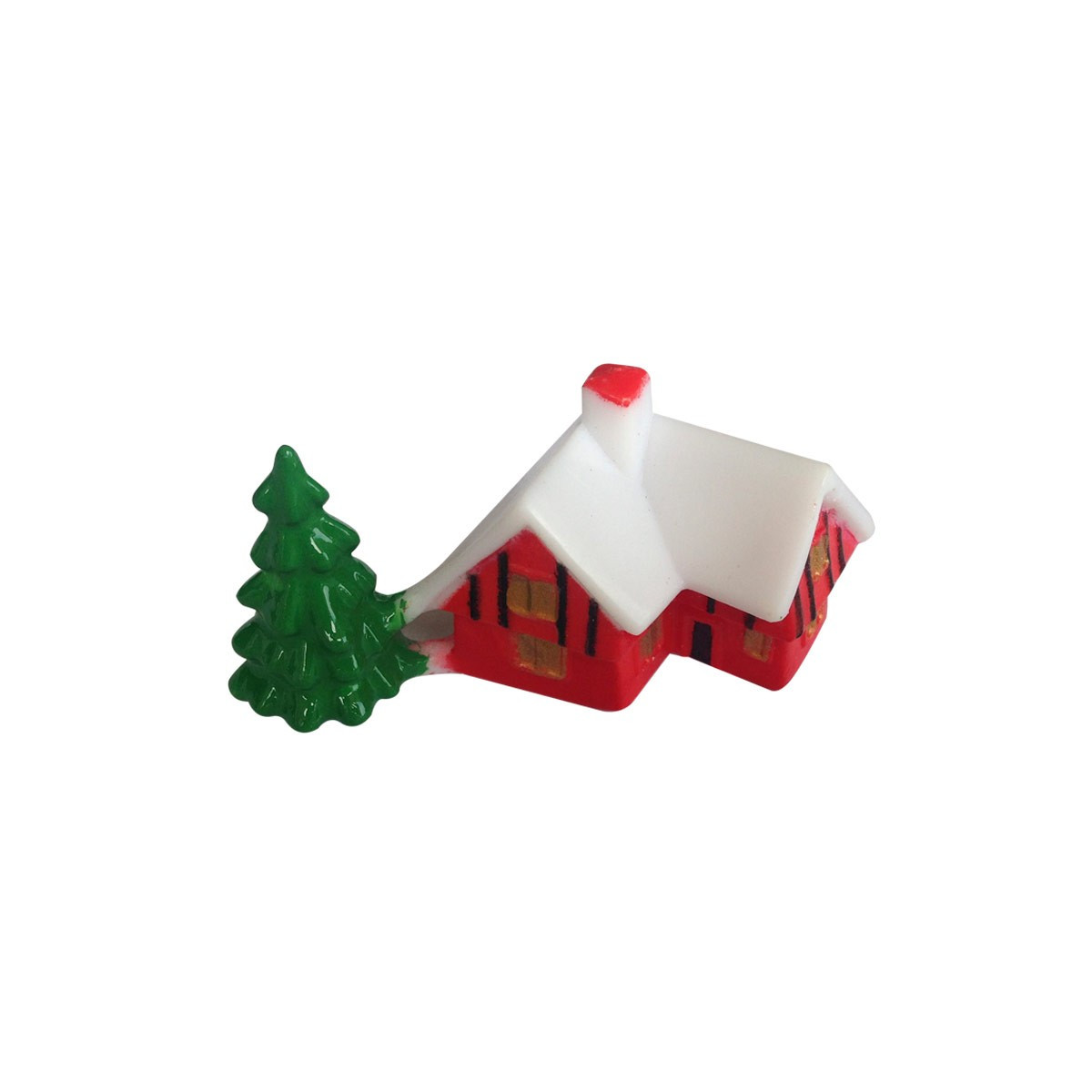 Casinha de Natal para Decoração de Bolos Um Encanto Invernoso para suas Sobremesas