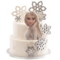 Oblea torta silhueta frozen