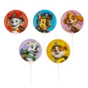 Velas de aniversário patrulha canina ø 3cm