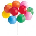 Coloque balões coloridos