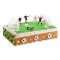 Conjunto de Figuras de Futebol para Bolos Partida Completa na sua Celebração