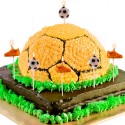 Velas Decorativas de Futebol Pack de 6 com Botas Douradas e Design Esportivo