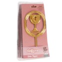 Topo de bolo cálice comunhão 16,5x9,9cm