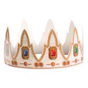 Coroa para Roscón de Reyes – Design Real com Gemas