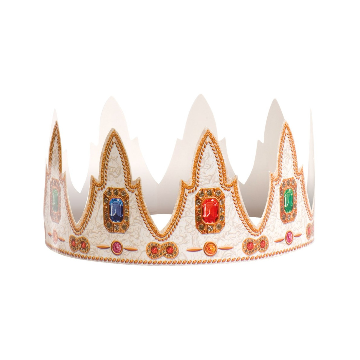 Coroa para Roscón de Reyes – Design Real com Gemas