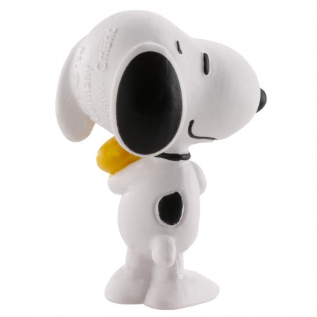 Snoopy figura de pvc com woodstock 5cm