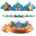 Coroa para Roscón de Reyes Patrulha Canina