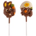 Pirulitos de chocolate animal 20gr