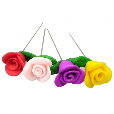 Rosas casamento pins