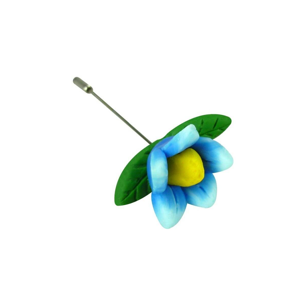 Alfinetes flores fimo casamento