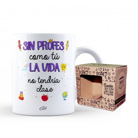 Caneca sem professores como você a vida não teria aula