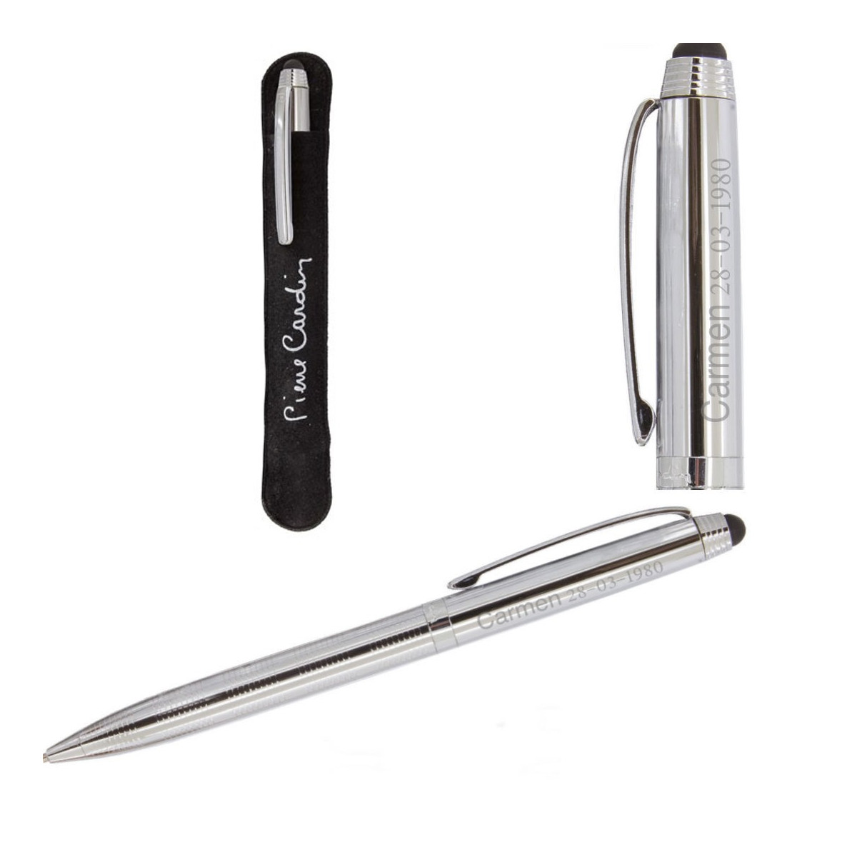 Caneta de gravura pierre cardin