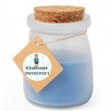 Vela aromática personalizada para comunhão de menino