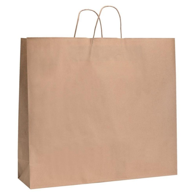 Bolsa kraft curly grande