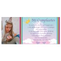 Convite de aniversário com foto