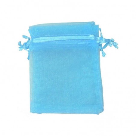 Espelho unicórnio em bolsa de organza personalizada para convidados