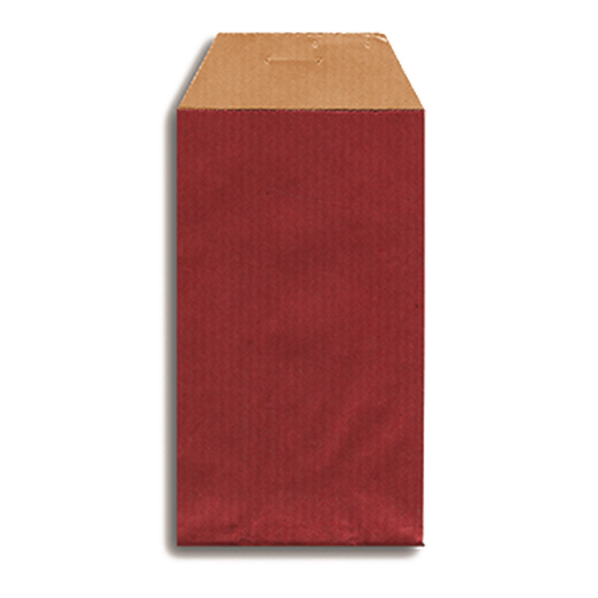 Sobre kraft vermelho
