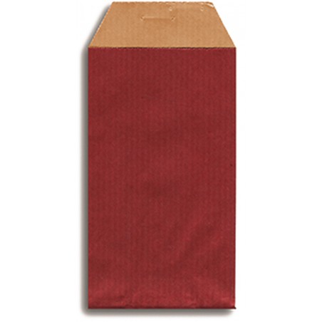 Sobre kraft vermelho