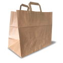 Sacos de papel kraft simples para viagem