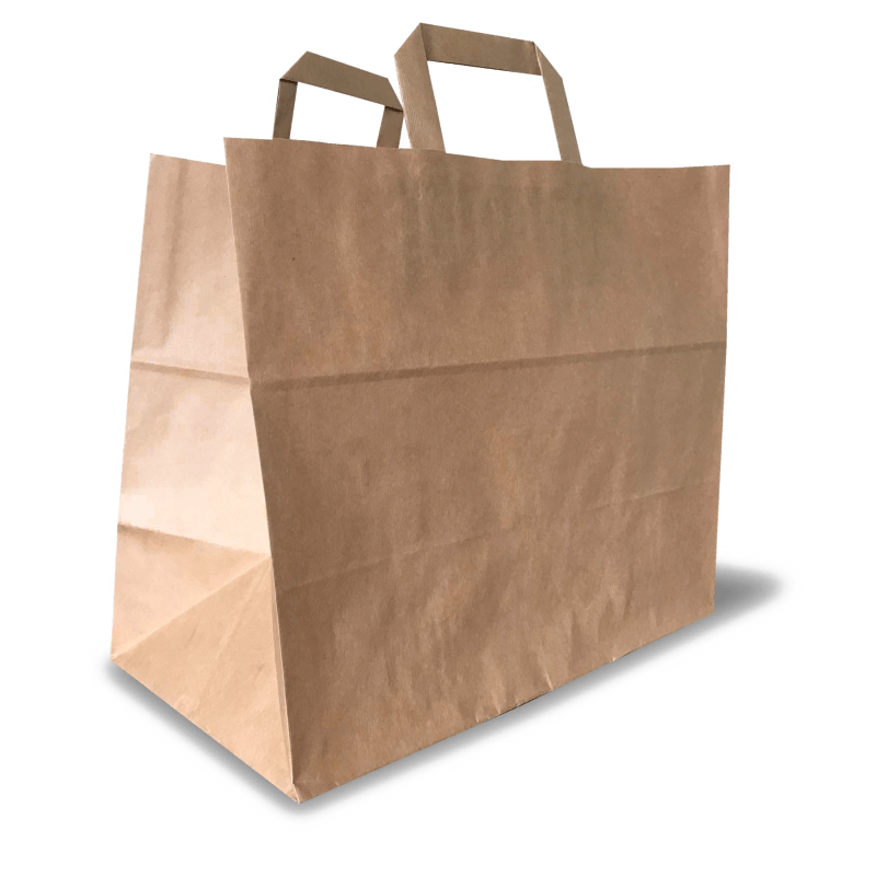 Sacos de papel kraft simples para viagem