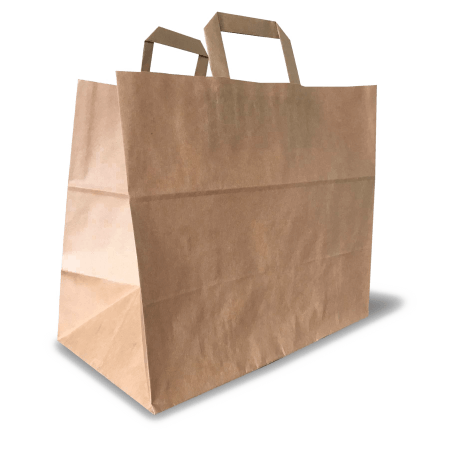 Sacos de papel kraft simples para viagem